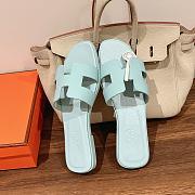 Kitlife Hermes Oran Sandals in Light Blue - 4