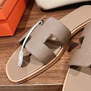 Kitlife Hermes Oran Sandals in Grey - 5
