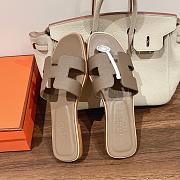 Kitlife Hermes Oran Sandals in Grey - 3
