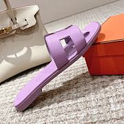 Kitlife Hermes Oran Sandals in Purple - 4