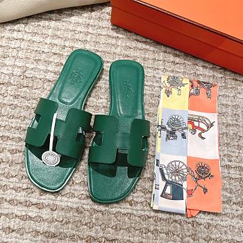 Kitlife Hermes Oran Sandals in Green