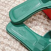 Kitlife Hermes Oran Sandals in Green - 6