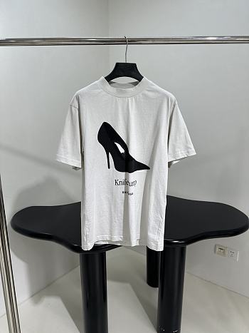 Kitlife Balenciaga Basketball Sneaker T-shirt White