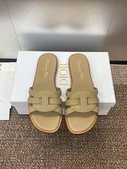 Kitlife Dior D-Club Sildes in Beige - 1