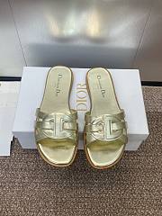 Kitlife Dior D-Club Sildes in Gold - 1