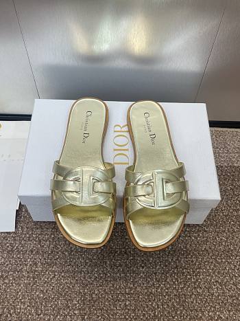Kitlife Dior D-Club Sildes in Gold