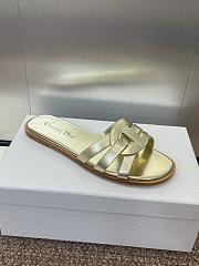 Kitlife Dior D-Club Sildes in Gold - 6