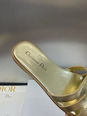 Kitlife Dior D-Club Sildes in Gold - 5