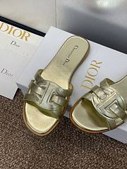 Kitlife Dior D-Club Sildes in Gold - 4