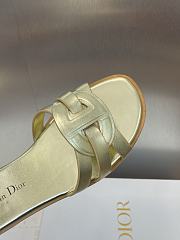 Kitlife Dior D-Club Sildes in Gold - 2