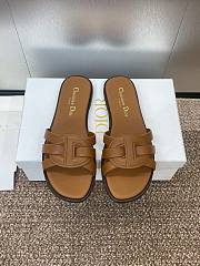 Kitlife Dior D-Club Sildes in Brown - 1