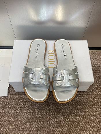 Kitlife Dior D-Club Sildes in Silver