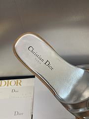 Kitlife Dior D-Club Sildes in Silver - 5