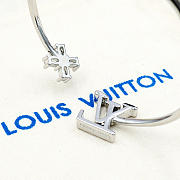 Kitlife Louis Vuitton lconic Flower Bracelet Silver - 5