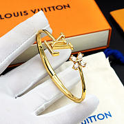 Kitlife Louis Vuitton lconic Flower Bracelet Gold - 5