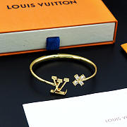 Kitlife Louis Vuitton lconic Flower Bracelet Gold - 4