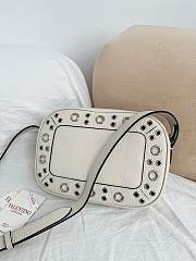 Kitlife Valentino Garavani Nellcôte Crossbody Bag White 23x16x6cm - 3