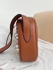 Kitlife Valentino Garavani Nellcôte Crossbody Bag Brown 23x16x6cm - 6