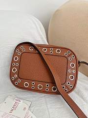 Kitlife Valentino Garavani Nellcôte Crossbody Bag Brown 23x16x6cm - 4
