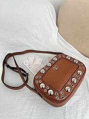 Kitlife Valentino Garavani Nellcôte Crossbody Bag Brown 23x16x6cm - 2