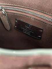Kitlife Valentino Garavani Nellcôte Mini Suede Shopping Bag Dark Brown 21x16x5cm - 5