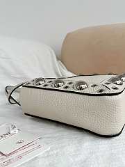Kitlife Valentino Garavani Nellcôte Mini Shopping Bag White 21x16x5cm - 2