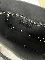 Kitlife Valentino Garavani Nellcôte Mini Shopping Bag Black 21x16x5cm - 5