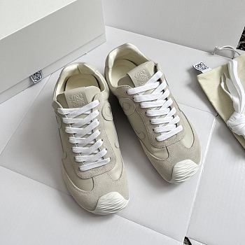 Kitlife Loewe 24 Ballet Runner Gump Sneakers Full Beige