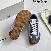 Kitlife Loewe 24 Ballet Runner Gump Sneakers Purple & Grey - 2