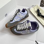 Kitlife Loewe 24 Ballet Runner Gump Sneakers Purple & Grey - 3