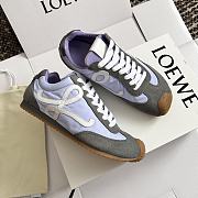 Kitlife Loewe 24 Ballet Runner Gump Sneakers Purple & Grey - 5