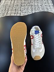 Kitlife Loewe Dexun Sports Shoes Beige, Blue & Red - 4