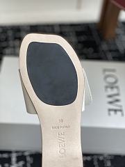 Kitlife Loewe 25SS Flat Slippers White - 6