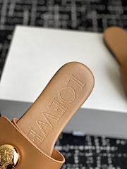 Kitlife Loewe 25SS Flat Slippers Brown - 6