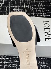 Kitlife Loewe 25SS Flat Slippers Black - 4