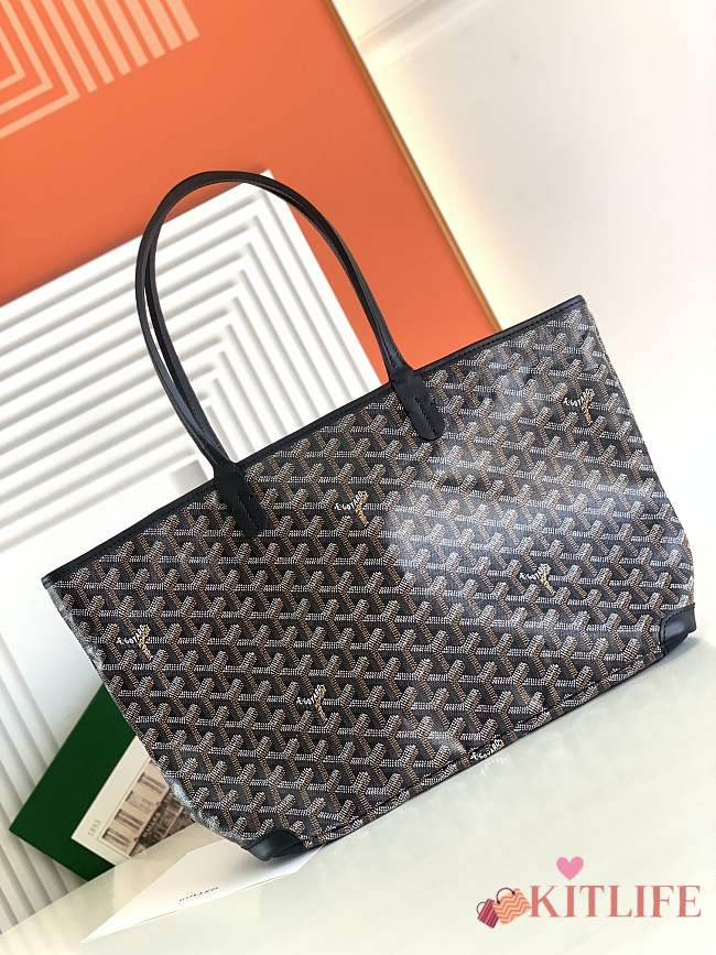 Kitlife Goyard Artois Bag PM Bag Black & Brown 41x23.5x13cm - 1