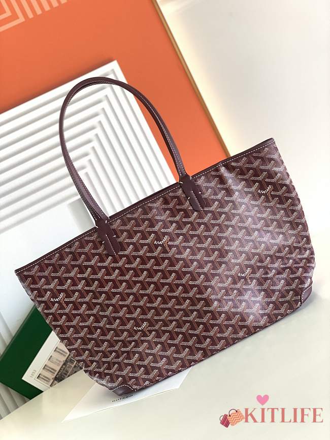 Kitlife Goyard Artois Bag PM Bag Burgundy 41x23.5x13cm - 1