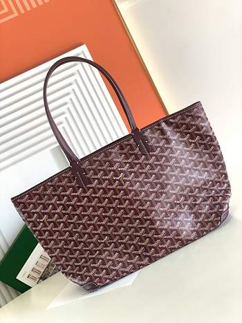 Kitlife Goyard Artois Bag PM Bag Burgundy 41x23.5x13cm