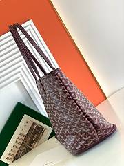 Kitlife Goyard Artois Bag PM Bag Burgundy 41x23.5x13cm - 6