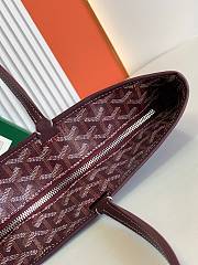 Kitlife Goyard Artois Bag PM Bag Burgundy 41x23.5x13cm - 5