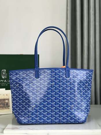 Kitlife Goyard Artois Bag PM Bag Black & Blue 41x23.5x13cm