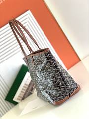 Kitlife Goyard Artois Bag PM Bag Brown & Black 41x23.5x13cm - 6