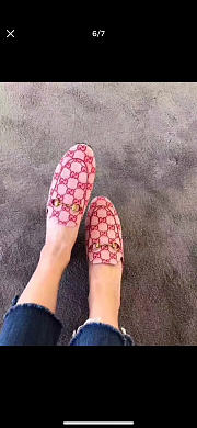Kitlife Gucci GG Princetown Slippers Pink - 3