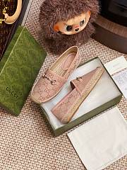 Kitlife Gucci Horsebit Espadrille Espadrille Shoes Beige - 5