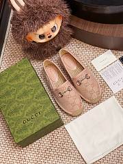 Kitlife Gucci Horsebit Espadrille Espadrille Shoes Beige - 4
