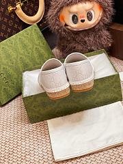 Kitlife Gucci Horsebit Espadrille Espadrille Shoes White - 5