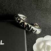 Kitlife Chanel Double C Letter Bracelet Black Letter - 4