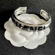 Kitlife Chanel Double C Letter Bracelet Black Letter - 3