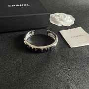 Kitlife Chanel Double C Letter Bracelet Black Letter - 2
