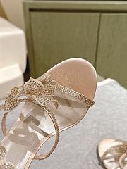 Kitlife Rene Caovilla Floriane Sandals Beige 95mm - 6